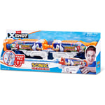X- SHOT - Water Fast-Fill Skins Sonic - The Hedgehog Hyperload Water Blaster (2 Pack) - (118111)