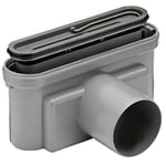 Unidrain 7119934 Utloppshus 75 mm, sidoutlopp Trä- och betongbjälklag