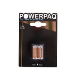 Powerpaq Ultra Alkaline LR1 batteri 1,5V - 2 st.