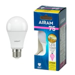 LED-lampa Airam E27, 2700K, 10,5 W / 1060 lm