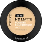 Catrice Kasvojen meikki Puder 18H HD Matte Powder Foundation SPF 15 015N 8 g