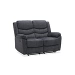 Hagagruppen Reclinersoffa Tampa 2-Sits Manuell RR5044A002 2-sits manuell recliner tyg Daisy D-222 grå 280219110