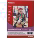 Canon GP-501 - Brillant A4 (210 x 297 mm) 200 g/m² 100 feuille(s) papier photo pour PIXMA iP90, MG2555, mini260, MP180, MP490, MP510, MP550, MP560, MP960, MX330, TS7450