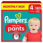 Pampers Baby-Dry stl 4 9-15 kg 180 st