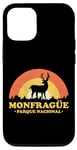 Coque pour iPhone 15 Monfragüe Parc National Espagne - Paradis naturel rétro