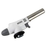 PUTOWUT Kitchen Blow Torch Gas Torch， Flame Adjustable, Gas Butane Culinary for Home and Outdoor, Baking, Cooking, Camping and BBQ