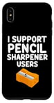 Coque pour iPhone XS Max I Support Taille-crayon Manuel Rotatif Utilisateurs Graphite