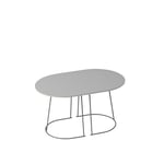 Muuto - Airy Coffee Table - Small, Utförande - Grå - Soffbord - Cecilie Manz - Grå - Metall/Trä
