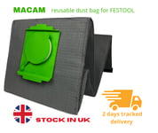 Macam Reusable CT26 Filter Bag for Festool CTL26 Festool CTM26 dust extractors