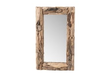 Miroir rectangulaire en bois flotté 60x100