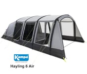 Kampa Hayling 6 Air - Inflatable 6 Berth Family Tent, Easy to pitch - 9120001253