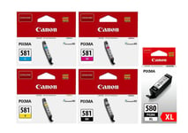Canon PGI-580XL & CLI-581 Ink Cartridge, For Pixma TS6351, TS8150, TS8151 TS8152