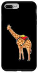 Coque pour iPhone 7 Plus/8 Plus Girafe Sac à dos