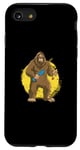Coque pour iPhone SE (2020) / 7 / 8 Sac à dos amusant Bigfoot pour la rentrée scolaire pour étudiants et enseignants