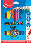 Maped Color'Peps Star colour pencils x18