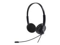 Sandberg MiniJack Office Headset Saver - Headset - på örat - kabelansluten - 3,5 mm kontakt