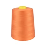 LEISHENT Sewing Thread Sewing Industrial Machine and Hand Stitching Cotton Sewing Thread 8000M for Cross Stitch,Orange