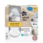 Tommee Tippee Natural Start Anti-Colic Baby Bottle (Pack of 2) - 340ml | NEW