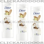 3 X Dove Pampering Care Body Lotion For Dry Skin Shea Butter & Vanilla 400ml