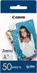 Canon Zoemini ZINK Photo Paper (Pack of 50 Sheets)