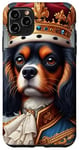 iPhone 11 Pro Max Royal Dog Portrait Royalty Cavalier King Charles Spaniel Case