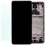 AMOLED Touch Screen For Samsung Galaxy A72 A725 Replacement Glass Display Violet