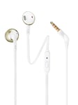 JBL JBLT205CGD Earphones with Microphone, Champagne Champagne Gold