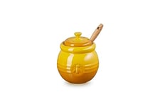 LE CREUSET Stoneware Honey Pot and Dipper, Nectar, 69095456720003