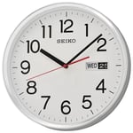 SEIKO Väggklocka Ø30X5CM DAY-DATE CALENDAR