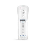 Blanc - 01 Manette De Jeu 2 Fr 1 Pour Nintendo Wii Avec Capteur De Mouvement Intégré, Télécommande Sans Fil Pour La Console De Jeu Wii