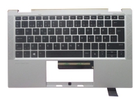 HP - Ersättningstangentbord för bärbar dator - bakgrundsbelyst - QWERTY - Nordisk - med övre skydd - för EliteBook x360 1030 G7