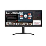 LG 34" 34WP550-B UltraWide 21:9 Full HD 2560 x 1080 IPS 75Hz Monitor AMD FreeSync
