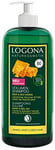 LOGONA Naturkosmetik Shampooing volume pour cheveux naturellement pleins, convient aux cheveux fins, shampooing nourrissant à la bière et au miel bio, 1 x 750 ml (taille avantageuse)