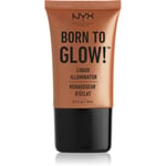 NYX Professional Makeup Born To Glow Flydende highlighter Skygge 04 Sun Goddess 18 ml