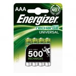 Energizer Batteri AAA/Lr03 Laddbart Ni-Mh 700Mah 4-Pack