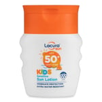 Lacura Sensitive Sun Lotion SPF 50+ for Kids Travel Size 50ml Whater Resistant