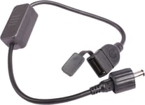 M Tiger Sports USB-adapter 7,4V -> 5V / 1A USB Tillbehör Pannlampa, OZ