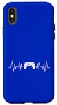 iPhone X/XS Vintage Cool Gamer Heartbeat Controller Gaming Case