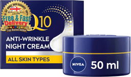 Rejuvenate Your Skin Overnight with NIVEA Q10 Anti-Wrinkle Power Night Cream - 5