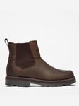 Timberland Courma Kid Leather Chelsea Boot, Brown, Size 1 Older