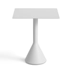 Palissade Cone bord ljusgrå 65x65 cm