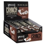 Warrior - Crunch Bar Variationer Milk Chocolate Coconut - 12 bars