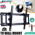 TV Wall Bracket Mount Tilt for 32 40 42 46 47 50 52 55 60 65INCH SONY LG Samsung