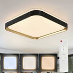 Plafonnier led plafonnier dimmable salon - 32W lampe de couloir 30cm lampe de salon ciel étoilé moderne avec télécommande lampe de cuisine en - ZMH