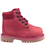 Baby Boys UK 8 Timberland 6" Premium Waterproof Boots RED Primaloft