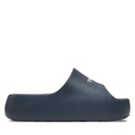 Sandaler och Slip-ons Tommy Jeans Tjw Chunky Flatform Slide EN0EN02454 Mörkblå