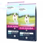 Eukanuba Dog Grain Free Adult Small & Medium Breed Ocean Fish 2 x 12kg