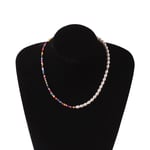 Bohemian Pearl Choker Necklace For Women Handmade Colourful Seed Beads Chok TDM