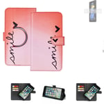 360° wallet case protective cover for Xiaomi Redmi Note 11T Pro Design smile