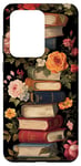 Galaxy S20 Ultra Vintage Floral Book Lover Case